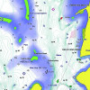 Европейская часть Россия внутренние воды карта глубин для Garmin BlueChart G3 (HEU062R)
