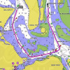 Европейская часть Россия внутренние воды карта глубин для Garmin BlueChart G3 (HEU062R)