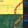 Обь, Томь, Новосибирск - Томск карта глубин для Lowrance C-MAP MAX-N+ RS-Y-509