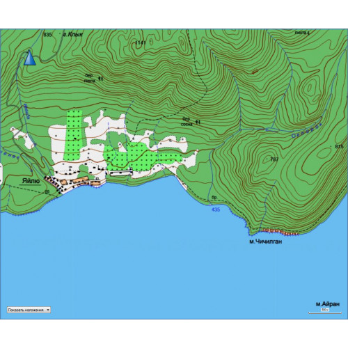 Алтай (Горно-Алтайск) топографическая карта для Garmin v2.0 (IMG)